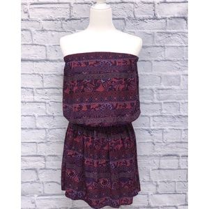 Strapless dress/cover-up